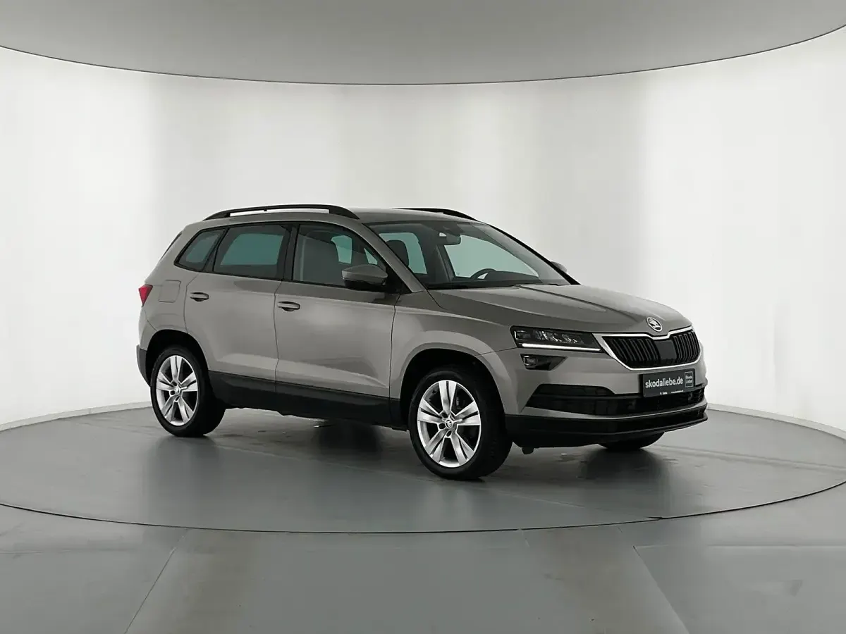 Gebraucht Skoda Karoq Style 150 PS (110 kW) 2017 Cappuccinobeige metallic SUV