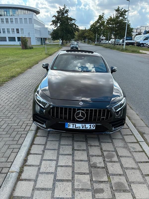 Schwarz Gebraucht 2018 Mercedes CLS450 Limousine | 36.300 € (Etwas zu teuer) - Bild 1/4