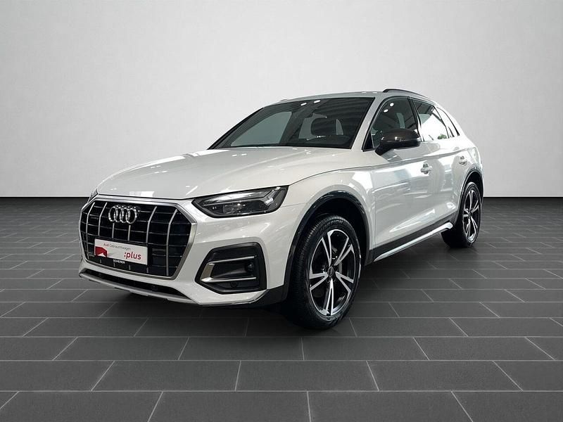 Gletscherweiß metallic (metallic) Gebraucht 2023 Audi Q5 Advanced Plus SUV | 43.490 € (Etwas zu teuer) - Bild 1/4