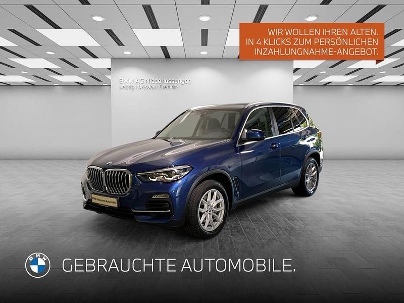 Blau Gebraucht 2021 BMW X5 Sport Line SUV | 47.709 € (Superpreis) - Bild 1/4