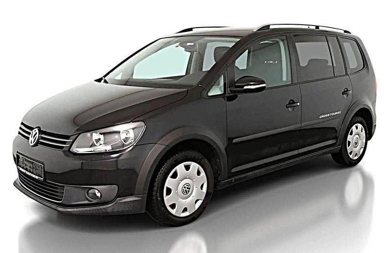 Gebraucht VW Touran Cross 140 PS (102 kW) 2014 Schwarz Van / Kleinbus