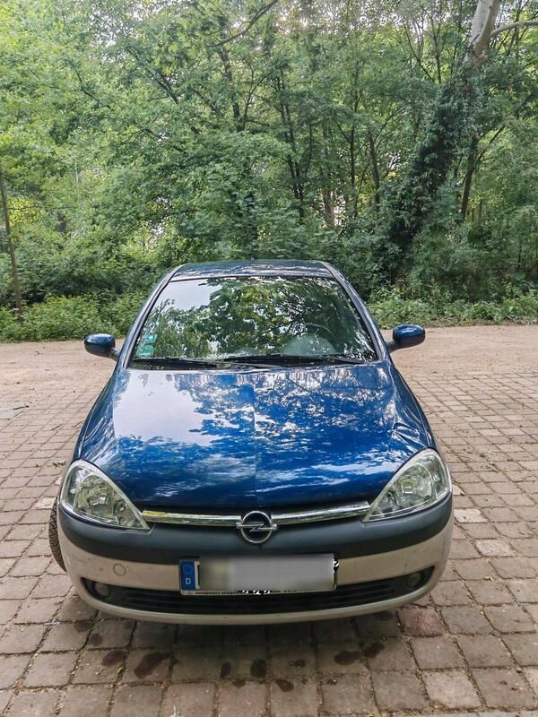 Blau Gebraucht 2003 Opel Corsa Kleinwagen | 1.190 € (Guter Preis) - Bild 1/4