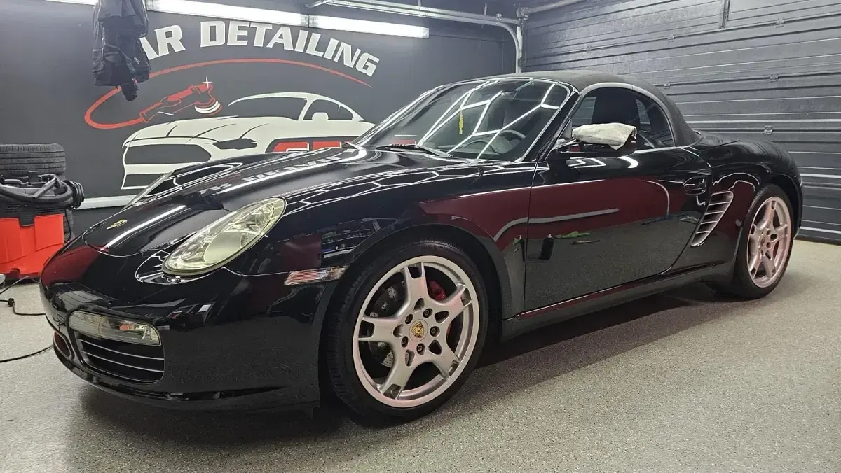 Gebraucht Porsche Boxster S 280 PS (205 kW) 2006 Schwarz Cabrio