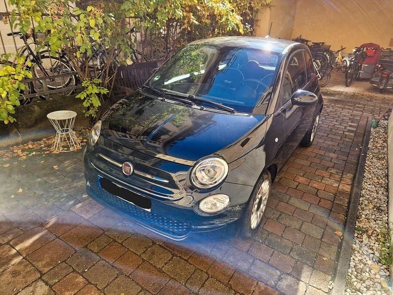 Schwarz Gebraucht 2020 Fiat 500 Lounge Kleinwagen | 9.000 € (Guter Preis) - Bild 1/4