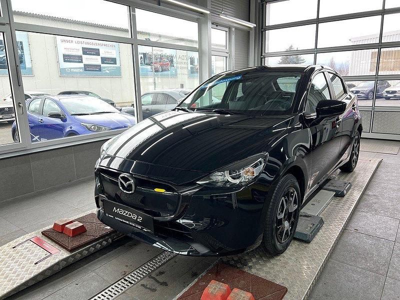 Jet black Neu 2025 Mazda 2 Center-Line Kleinwagen | 19.995 € (Etwas zu teuer) - Bild 1/4