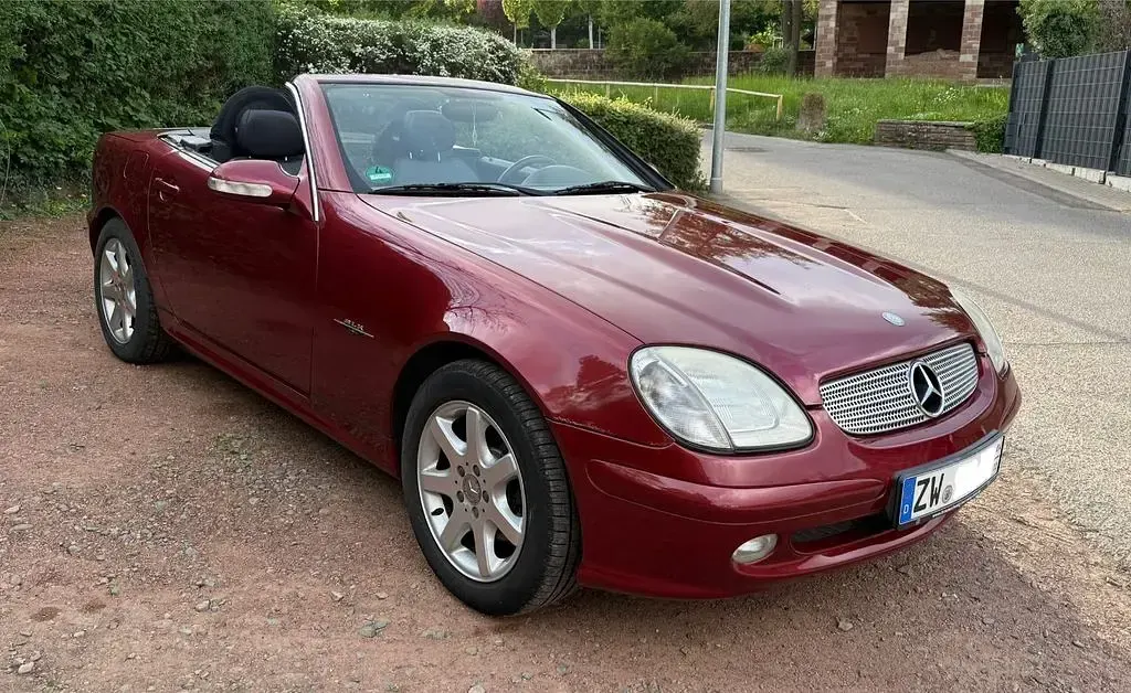 Gebraucht Mercedes SLK200 Edition 163 PS (119 kW) 2003 Rot Cabrio