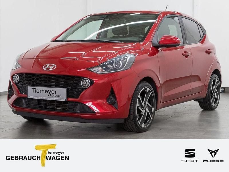 Rot Gebraucht 2021 Hyundai i10 Edition 30+ Kleinwagen | 12.680 € (Fairer Preis) - Bild 1/4