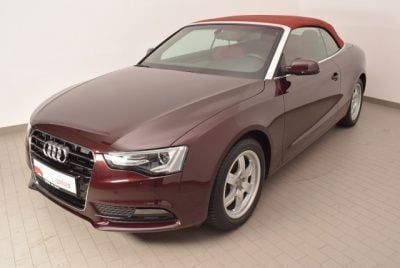 Gebraucht Audi A5 Cabriolet Design 170 PS (125 kW) 2015 Rot metallic Cabrio