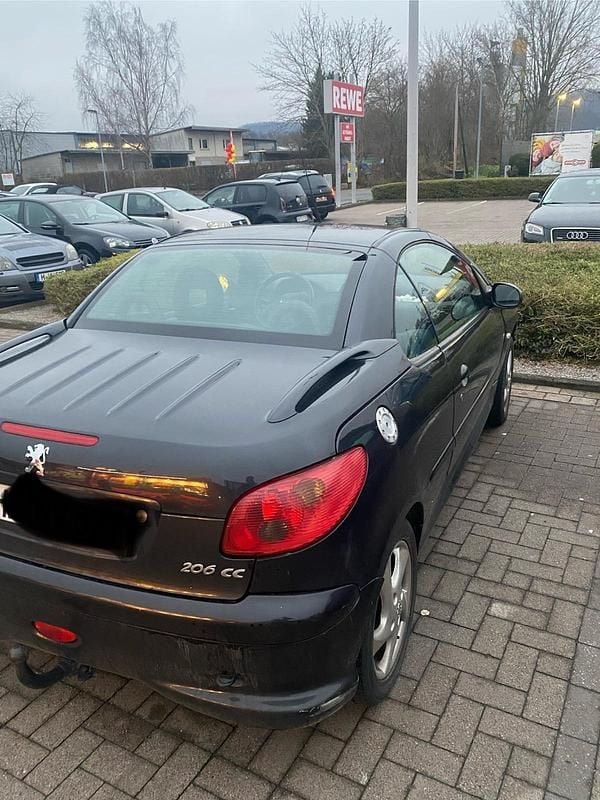 Gebraucht Peugeot 207 CC 80 PS (58 kW) 2006 Schwarz Cabrio