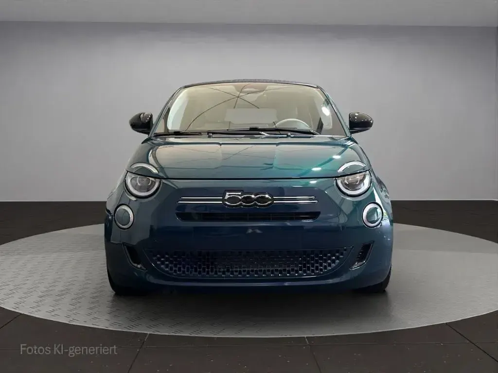 Neu Fiat 500 La Prima 65 PS (47 kW) 2026 Grün Cabrio