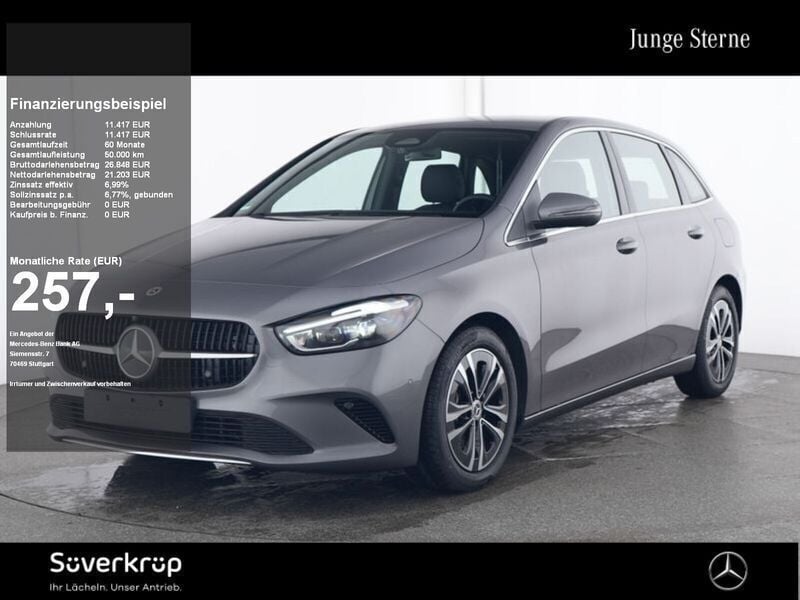 Grau Gebraucht 2024 Mercedes B200 Progressive Van / Kleinbus | 32.620 € (Fairer Preis) - Bild 1/2