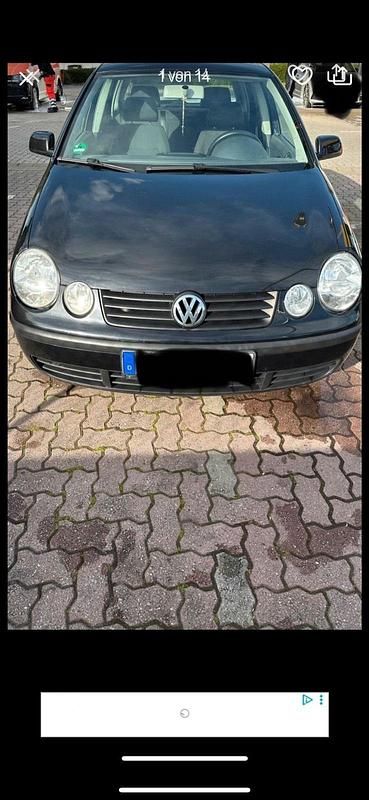 Schwarz Gebraucht 2003 VW Polo Kleinwagen | 600 € (Guter Preis) - Bild 1/4