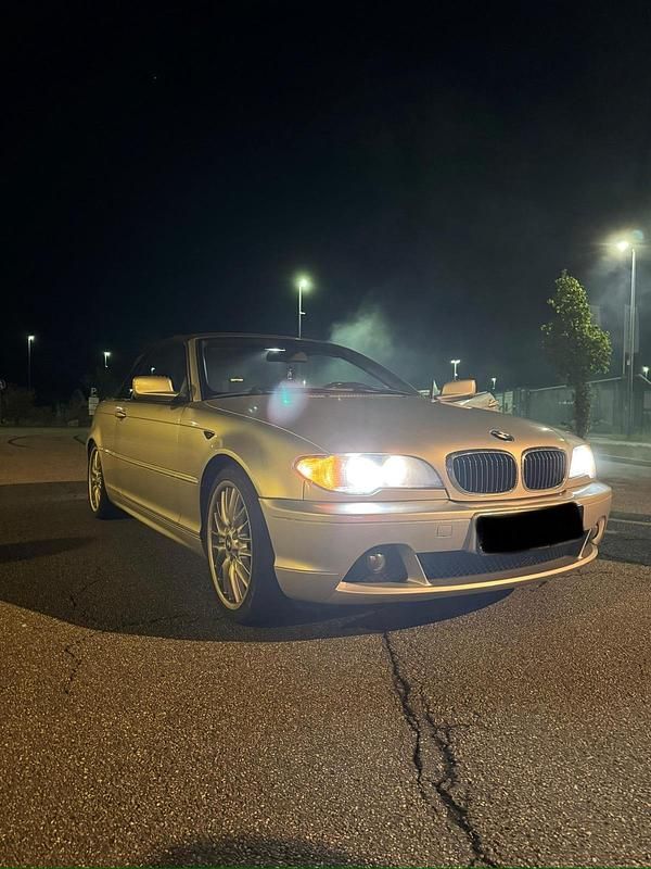Silber Gebraucht 2003 BMW 320 Cabriolet M Sport Cabrio | 7.000 € (Guter Preis) - Bild 1/4