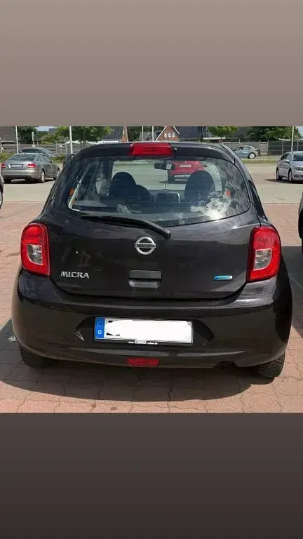 Gebraucht Nissan Micra Visia 80 PS (58 kW) 2014 Schwarz Kleinwagen