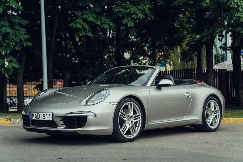 Silber Gebraucht 2012 Porsche 911S Cabrio | 58.911 € - Bild 1/4