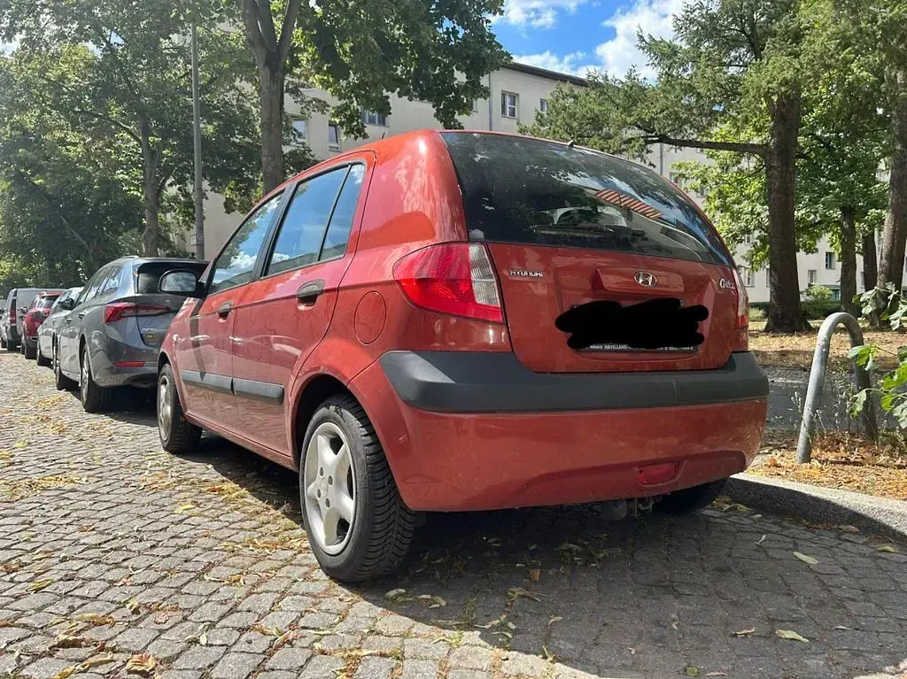 Gebraucht Hyundai Getz 67 PS (49 kW) 2007 Rot Kleinwagen