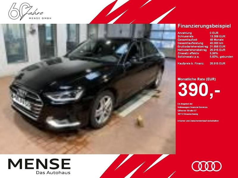 Gebraucht Audi A4 S-Line 150 PS (110 kW) 2023 Brillantschwarz Limousine