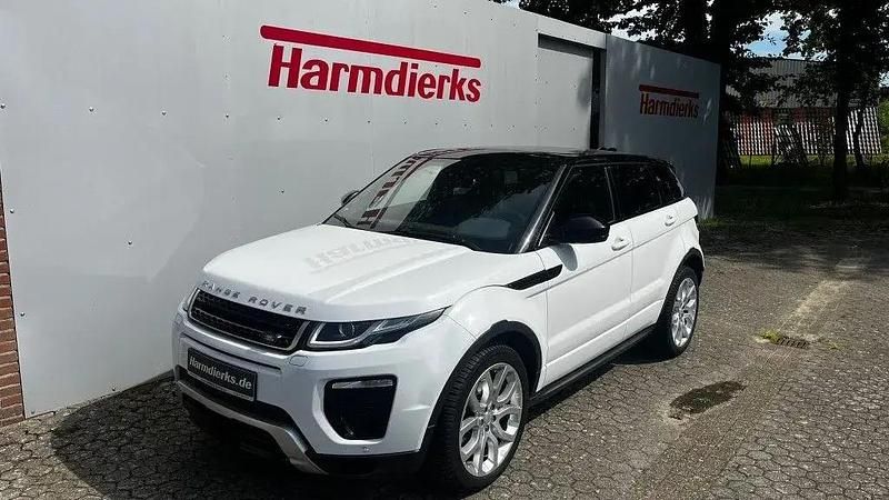 Yulong white metallic/dach und Gebraucht 2017 Land Rover Range Rover evoque SE Dynamic SUV | 22.990 € (Etwas zu teuer) - Bild 1/4