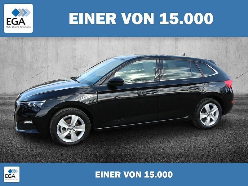 Gebraucht Skoda Scala Style 150 PS (110 kW) 2022 Schwarz metallic Kleinwagen
