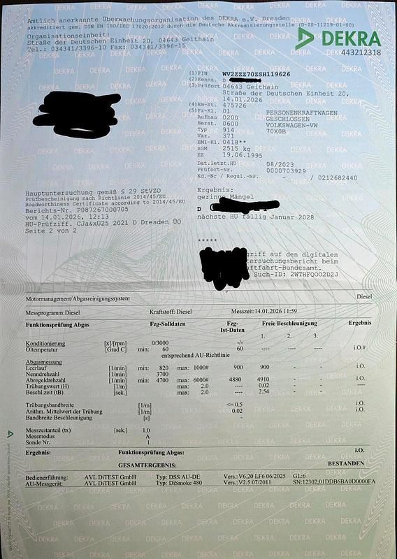 Second-hand VW T4 110 CP (80 kW) 1995 Auriu Van