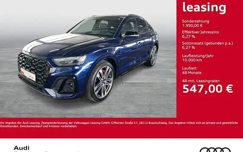 Gebraucht Audi SQ5 Sportback Ambiente 341 PS (250 kW) 2022 Blau SUV
