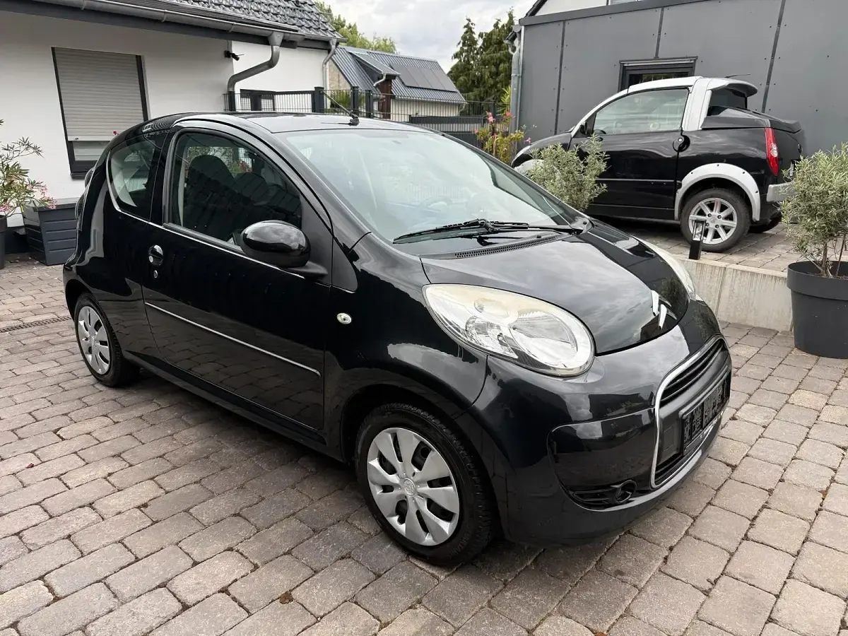 Gebraucht Citroën C1 68 PS (50 kW) 2009 Schwarz Kleinwagen