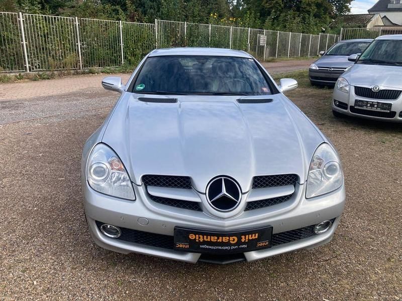 Gebraucht Mercedes SLK200 184 PS (135 kW) 2009 Silber Cabrio
