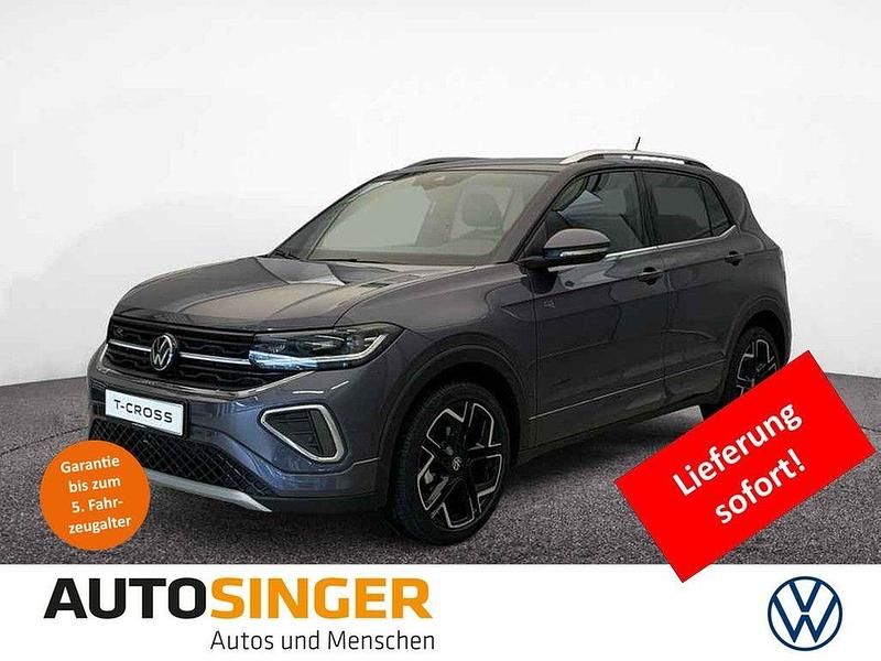 Grau Gebraucht 2025 VW T-Cross R-line SUV | 33.480 € (Teuer) - Bild 1/4