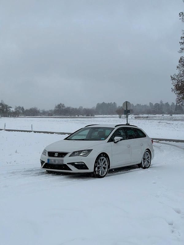 Gebraucht Seat Leon FR 184 PS (135 kW) 2018 Weiß Kombi