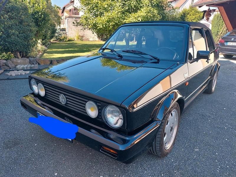 Schwarz Gebraucht 1992 VW Golf Cabriolet Cabrio | 7.500 € - Bild 1/4