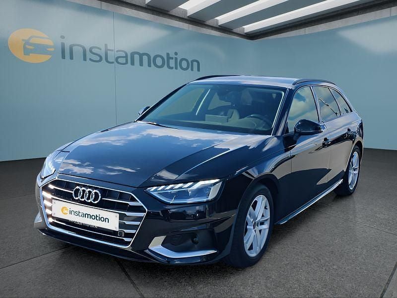 Schwarz Gebraucht 2022 Audi A4 Kombi | 27.849 € (Fairer Preis) - Bild 1/4
