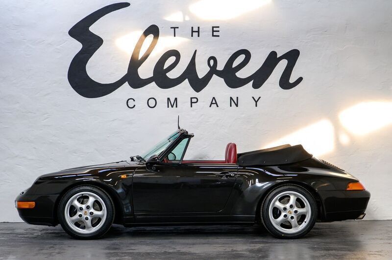 Schwarz Gebraucht 1995 Porsche 993 Cabrio | 92.900 € - Bild 1/4