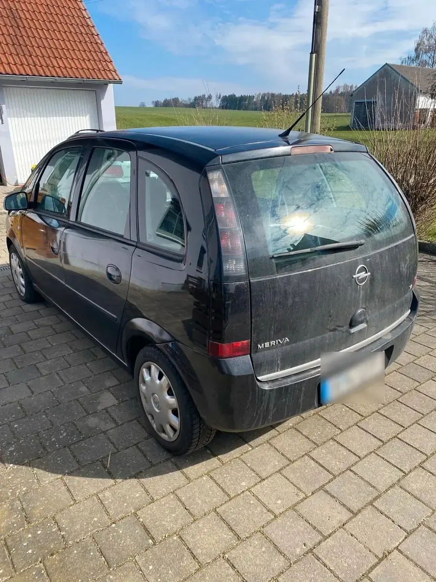 Gebraucht Opel Meriva 105 PS (77 kW) 2006 Schwarz Van / Kleinbus