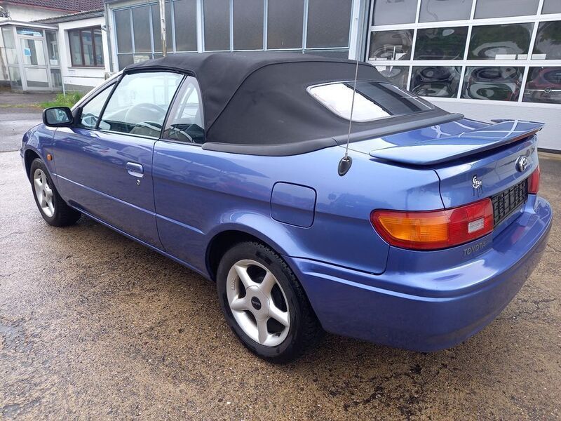 Gebraucht Toyota Paseo 90 PS (66 kW) 1997 Blau Cabrio