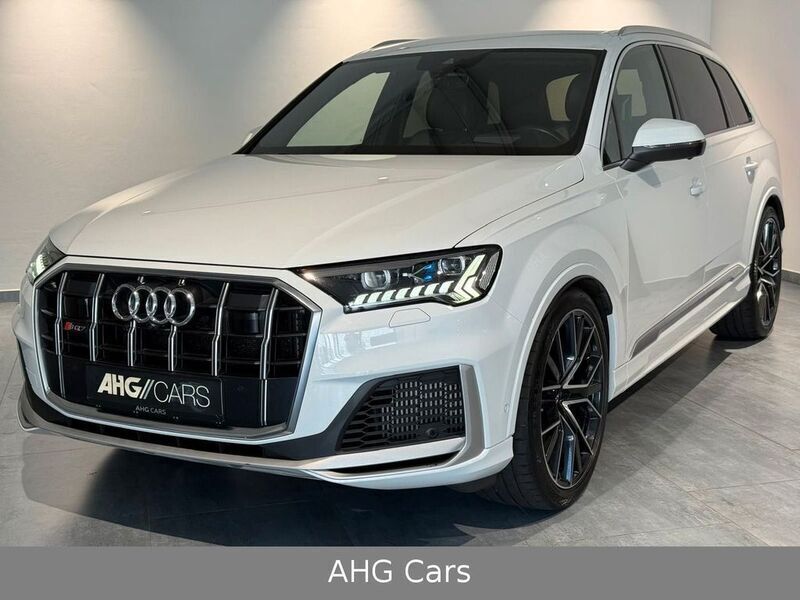 Gletscherweiß metallic Gebraucht 2020 Audi SQ7 Sport SUV | 64.999 € (Fairer Preis) - Bild 1/4