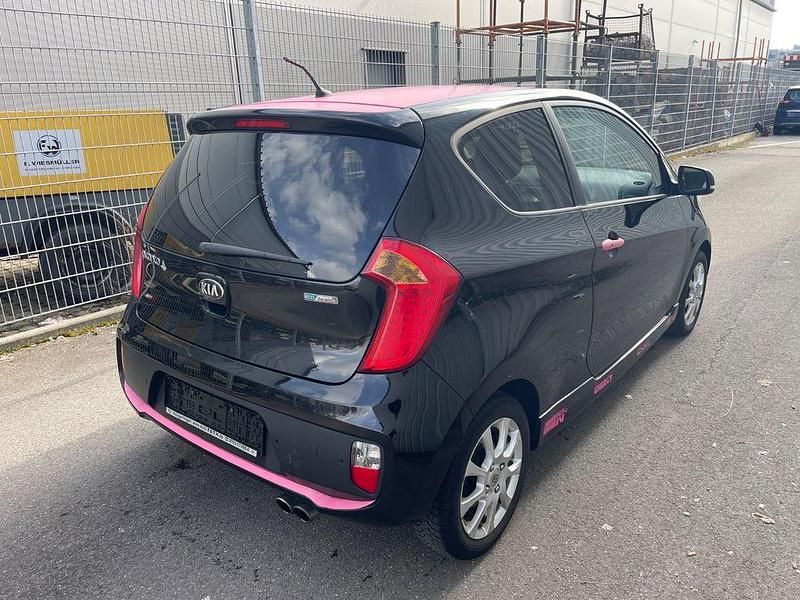 Gebraucht Kia Picanto Platinum Edition 86 PS (63 kW) 2014 Schwarz Kleinwagen