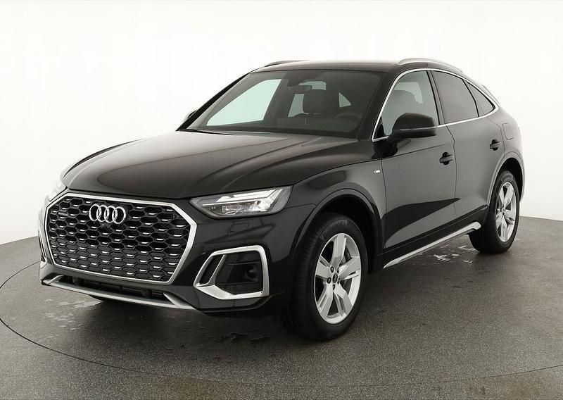 Mythosschwarz metallic Neu 2024 Audi Q5 Sportback S-Line SUV | 62.495 € - Bild 1/4
