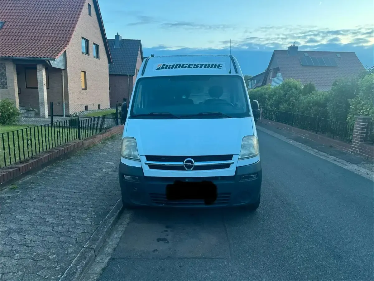 Gebraucht Opel Movano 100 PS (73 kW) 2004 Weiß