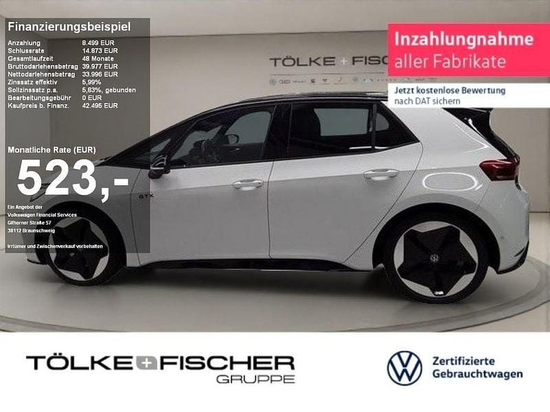 Gebraucht VW ID.3 GTX 239 kW (326 PS) 2025 Gletscherweiß (metallic) Kleinwagen