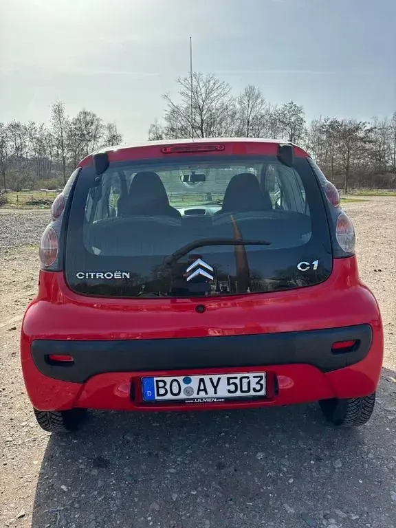 Brugt Citroën C1 68 HK (50 kW) 2011 Rød Hatchback