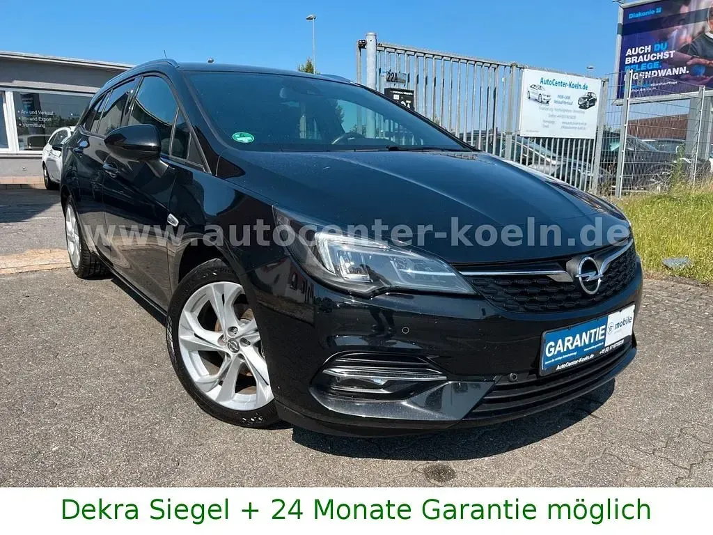 Gebraucht Opel Astra GS Line 122 PS (89 kW) 2021 Schwarz Kombi