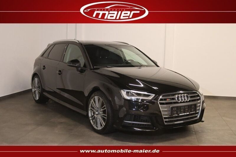Mythosschwarz Gebraucht 2018 Audi S3 Ambiente Limousine | 24.900 € (Superpreis) - Bild 1/4