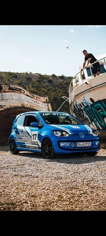 Gebraucht VW up! move up! 60 PS (44 kW) 2015 Blau Kleinwagen