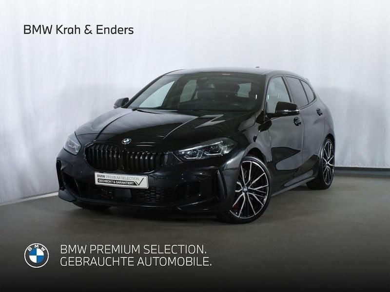 Schwarz Gebraucht 2022 BMW 128 Performance Limousine | 31.458 € (Fairer Preis) - Bild 1/4