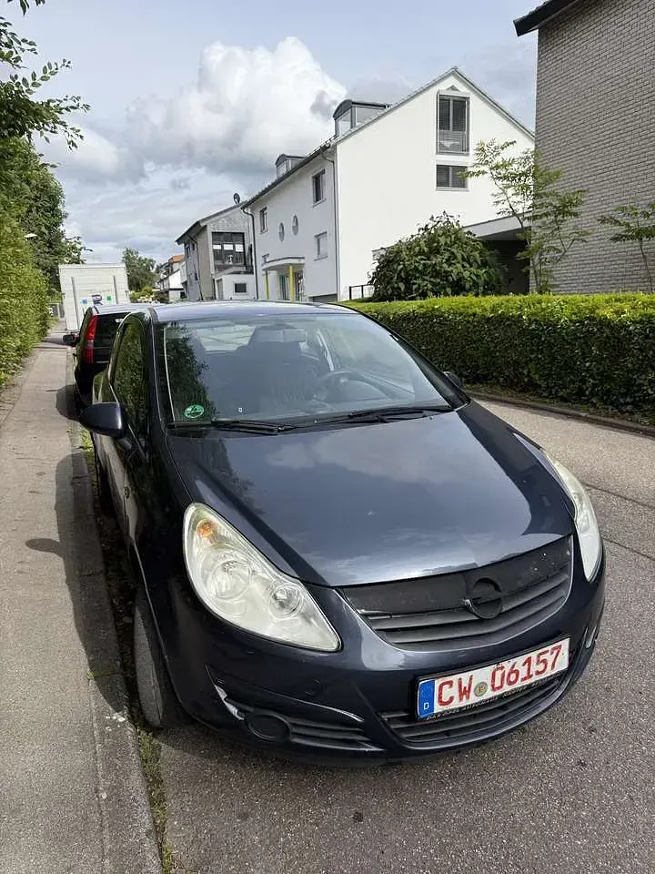 Gebraucht Opel Corsa Edition 80 PS (58 kW) 2009 Blau Kleinwagen