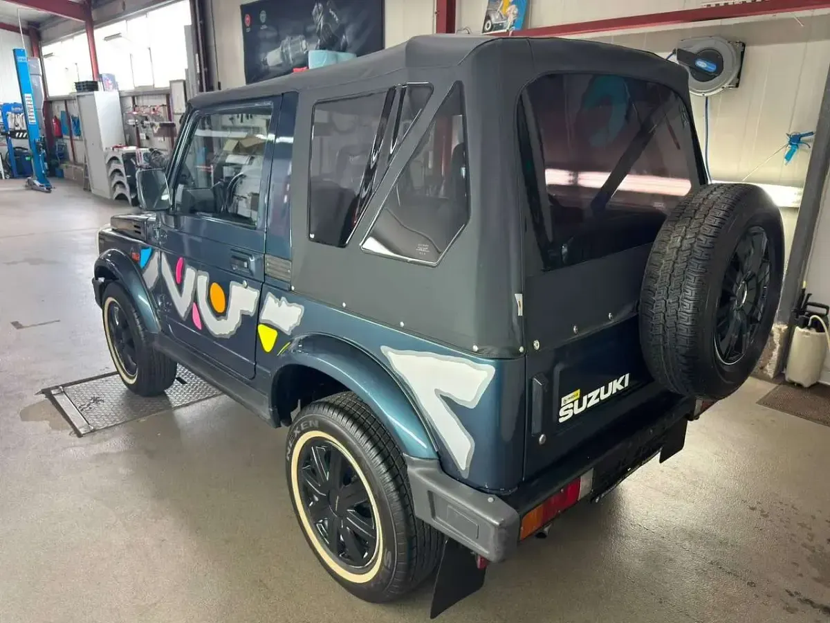 Gebraucht Suzuki Samurai 69 PS (50 kW) 1990 Blau SUV