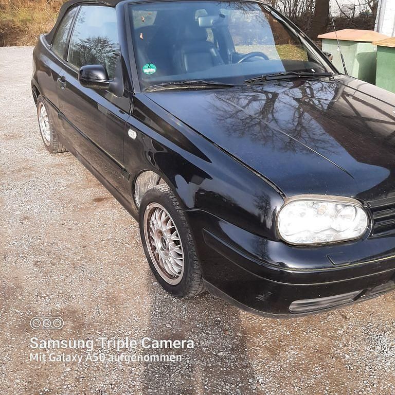 Gebraucht VW Golf Cabriolet Conceptline 116 PS (85 kW) 2001 Schwarz Cabrio