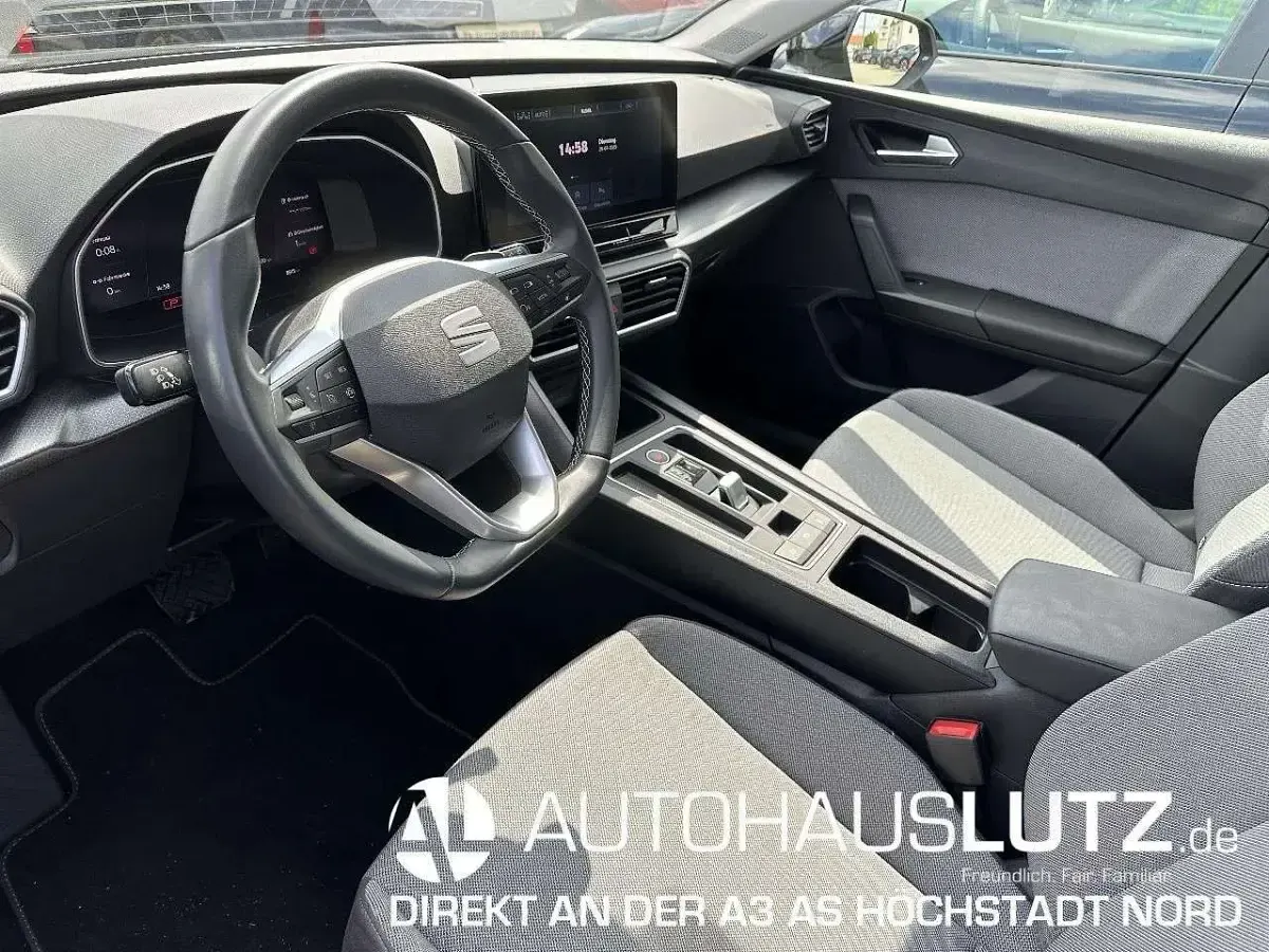Gebraucht Seat Leon Style 150 PS (110 kW) 2024 Schwarz Limousine