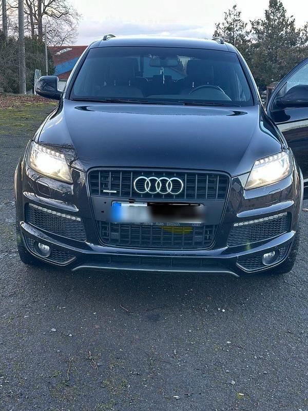 Schwarz Gebraucht 2012 Audi Q7 S-Line SUV | 16.150 € (Fairer Preis) - Bild 1/4