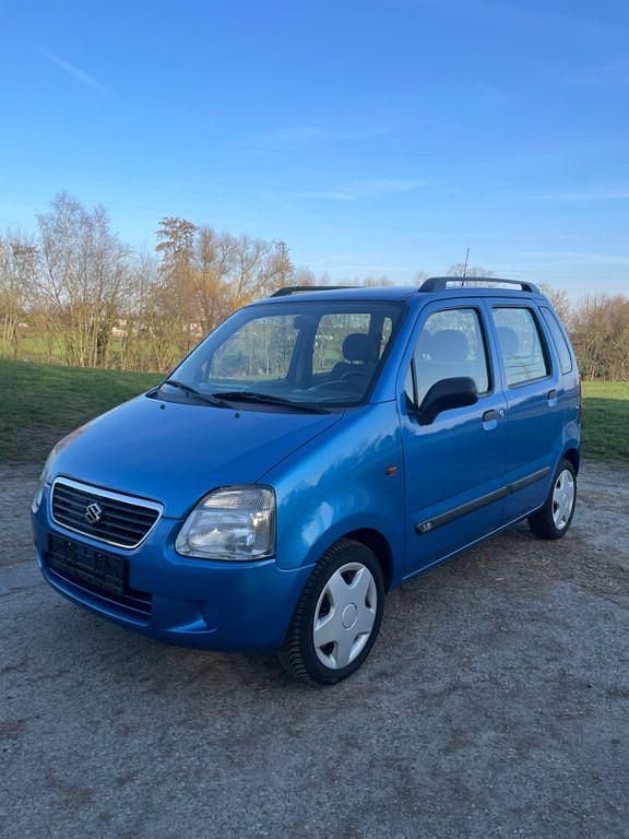 Gebraucht Suzuki Wagon R+ 76 PS (55 kW) 2002 Blau Van / Kleinbus